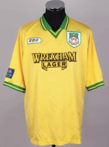 Match Worn Wrexham Fc 1997/98 Away Football Shirt Ryan Reynolds Size Xl for sale on Ebay