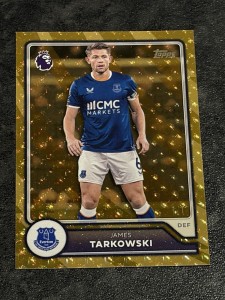FOILFRACTOR 🔥 James Tarkowski Everton. Topps Premier League 2025-26 for sale on Ebay