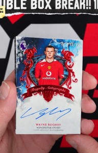 2025-26 Topps Royalty Wayne Rooney On Card Auto Red /15 Manchester United for sale on Ebay