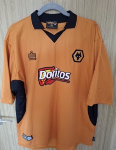 Vintage Wolves Football Shirt (Doritos) 2002/04  -  Large for sale on Ebay
