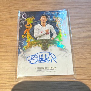 Topps Premier League Royalty Heung-Min Son On Card Auto /50 Tottenham Hotspur for sale on Ebay