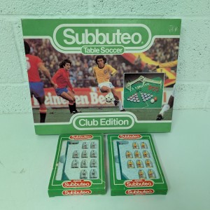 Subbuteo Club Edition Table Soccer Set with Newcastle and Watford Teams Vintage for sale on Ebay