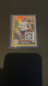 Antonee Robinson 1/1 Patch Relic Topps Premier League 2026/27 Fulham USA BR-AR  for sale on Ebay