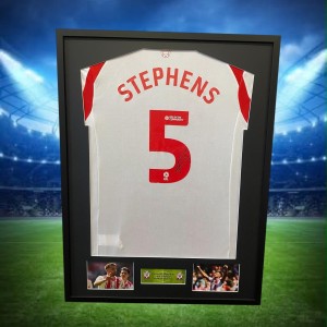 Jack Stephens - Southampton F.C. 25/26 Signed & Framed Home Shirt with COA for sale on Ebay