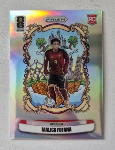 Malick Fofana National Landmarks Rookie - Belgium/Sunderland - 2025-26 Prizm WC for sale on Ebay