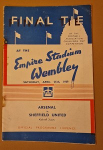 1936 FA Cup Final Programme Arsenal v Sheffield United for sale on Ebay