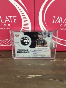 Topps Pristine 2026 Aston Villa Emiliano Martinez Match Worn Relic Auto 1/1 🔥🔥 for sale on Ebay