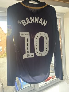 Match Worn Sheffield Wednesday Away Shirt 2018/19 Barry Bannan From Preston Away for sale on Ebay
