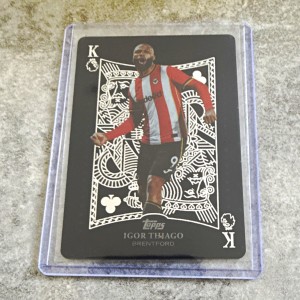 Topps All Kings Insert Igor Thiago Brentford Premier League Soccer Card K for sale on Ebay