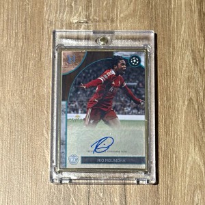 Topps Museum UCC 2025/26 Rio Ngumoha Rookie Gold Frame Auto /50 Liverpool Rc for sale on Ebay