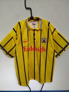 Vintage FC Burnley Jersey Mitre Jersey 90s 90s Football 1993 XL Away England for sale on Ebay