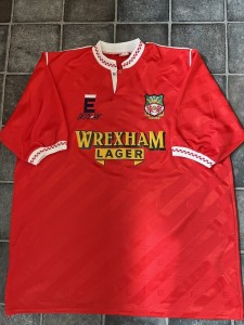 Rare Wrexham AFC 1992/1993 Original Home Shirt Ryan Reynolds for sale on Ebay