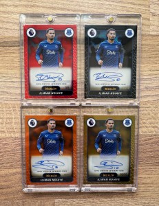 Topps Merlin Premier League 2026 Iliman Ndiaye Everton Auto 4 Card Lot  for sale on Ebay