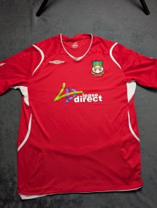 Wrexham AFC 2005/06 Home Shirt - Umbro Lease Direct - Vintage Football Jersey L for sale on Ebay