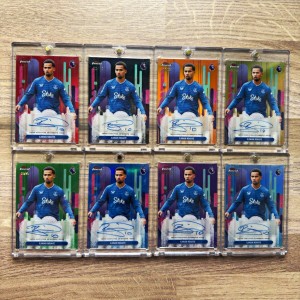Topps Finest Premier League 2026 - Iliman Ndiaye Everton Auto 8 Card Lot for sale on Ebay