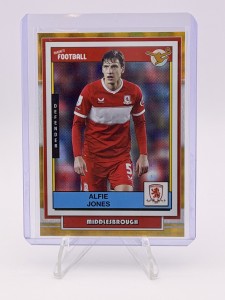 Alfie Jones 5/5 Bookend - Middlesbrough - Panini EFL Football 2026 for sale on Ebay