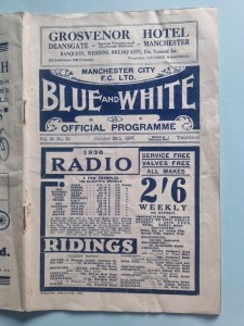 Manchester City V Brentford PRE WAR. Programme Division 1. 26/ 10 /1935 MCFC for sale on Ebay