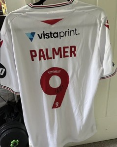 Signed Wrexham AFC Ollie Palmer Shirt - With COA for sale on Ebay