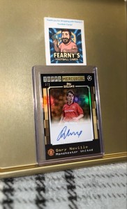 Topps Decades Manchester United 1/1 Gary Neville Auto 2024/25 for sale on Ebay