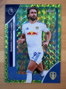 2026 Topps Chrome EPL Dominic Calvert-Lewin Tie-Dye Geometric 1/2 #104 Leeds for sale on Ebay