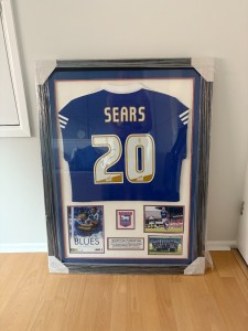 Freddie Sears Signed and Framed Shirt - Ipswich Town FC  for sale on Ebay