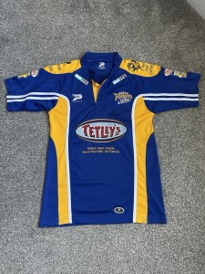 Matt Diskin Match worn Leeds Rhinos 2004 Grand Final Shirt for sale on Ebay