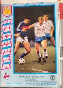 West Ham Utd v Manchester Utd Postponed  FA Cup 5th R'd  Saturday 15th Feb 1986 for sale on Ebay