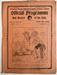 1922/23 Tottenham Hotspur v Burnley League Division 1 for sale on Ebay