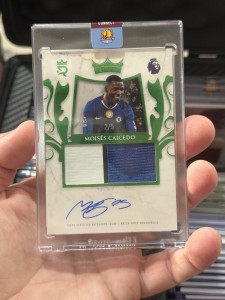Topps 2026 Royalty Premier League Moises Caicedo Chelsea KAR-MC Auto Relic /5 for sale on Ebay
