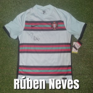 Ruben Neves Signed Portugal 2020/21 Away Shirt Autograph COA Wolves  for sale on Ebay