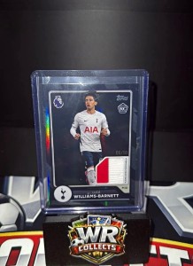 Topps Premier League Tottenham Hotspur Lucá Williams-Barnett RC Patch 06/10 for sale on Ebay