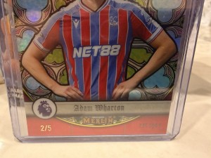 Topps Merlin Renaissance Adam Wharton Crystal Palace FC R-7 2/5 Premier League for sale on Ebay