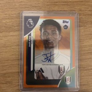 Topps Premier League 2025-26 Josh King Fulham FC Rookie Auto Parallel 01/25 for sale on Ebay