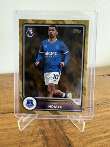Topps Flagship Premier League - Iliman Ndiaye 1/1 2026-27 - Everton for sale on Ebay