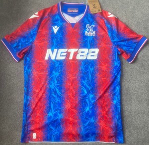 CRYSTAL PALACE MACRON HOME SHIRT 2024/25 SIZE LARGE BRAND NEW for sale on Ebay