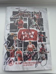 Middlesbrough FC Signed Legacy Game Programme JUNINHO RAVENELLI BECK FJORTOFT ++ for sale on Ebay