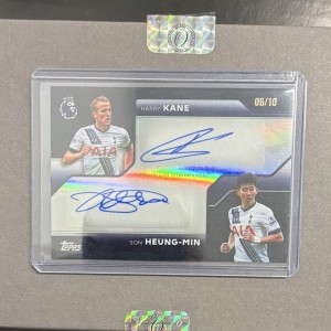 Topps Flagship Premier League 2026/27 Tottenham Kane/Son Dual Auto DA-KH 06/10 for sale on Ebay
