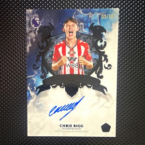 Topps Royalty Premier League 2026 Chris Rigg Sunderland RA-RI Auto 05/10 for sale on Ebay