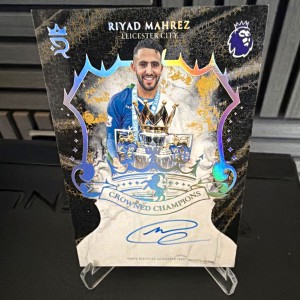 Topps Royalty Premier League 2026 Riyad Mahrez Leicester City On Card Auto 11/99 for sale on Ebay