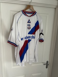crystal palace matchworn Football Shirt . 2002/2003 Curtis Fleming  for sale on Ebay