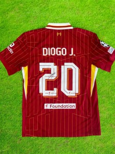 Diogo Jota Signed Liverpool Fc Shirt LFC for sale on Ebay