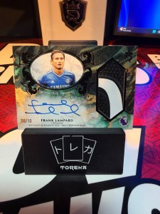 Topps Royalty EPL 2026 Frank Lampard Chelsea Auto Relic SRS-FL #/10 for sale on Ebay