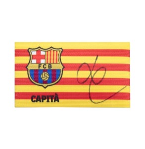 Luis Enrique Signed FC Barcelona Branded Captain's Armband with COA for sale on Ebay