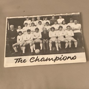 1971/2 Friendly Match Rhyl Rossendale Cheshire Lge Champions v Runners Up 9/5/72 for sale on Ebay