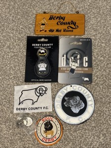 Selection Of Derby County Football Club Memorabilia for sale on Ebay