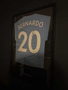 Bernardo Silva Manchester City Signed Shirt / Jersey With COA for sale on Ebay