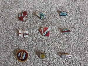 9 Aston Villa Football Club Enamel Badges for sale on Ebay