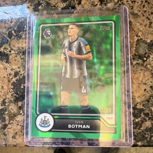 Topps Premier League 2026/27 Sven Botman Newcastle United #203 Parallel 45/99 for sale on Ebay