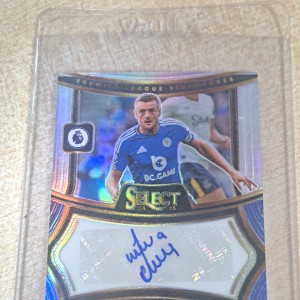 Panini 2024-25 Select Premier League Jamie Vardy Auto PS-JV Leicester City for sale on Ebay