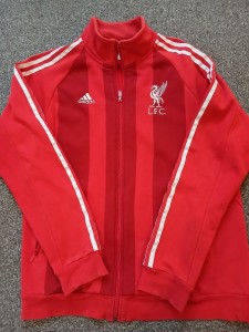 Adidas Liverpool 2008/2009 Football Track Jacket Large for sale on Ebay